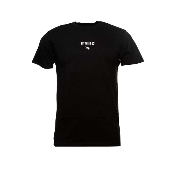 Paper Planes Fly With Us Tee Black