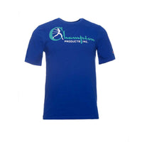 Champion Life Tee Running Man Logo Blue