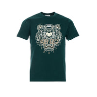 Kenzo Paris FW20 Classic Tiger Men's SS T-Shirt Green
