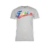 Fashion Geek Script Tee Grey