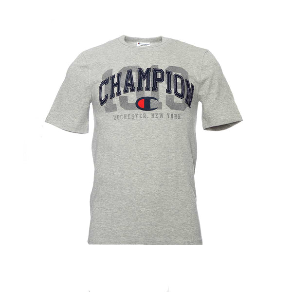 Champion Life Arch Logo Tee Oxford Grey