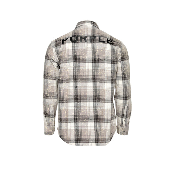 Purple Brand Men's Flannel Shirt - SIZE Boutique