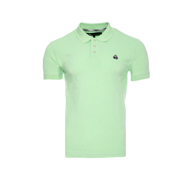 Moose Knuckles Men's Classic Polo Shirt Lime
