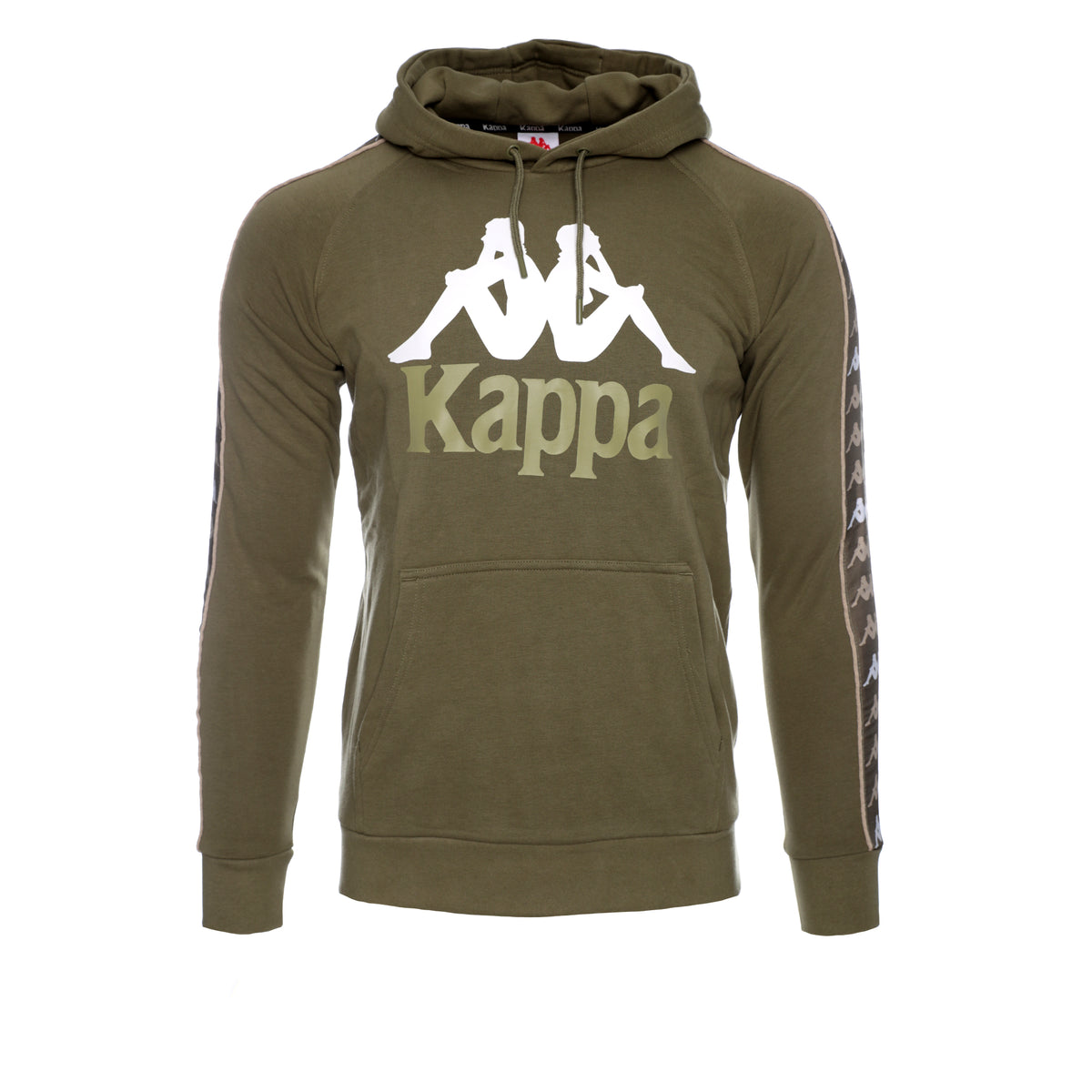 Kappa 222 Banda Hurtado 3 Men's Hoodie Olive