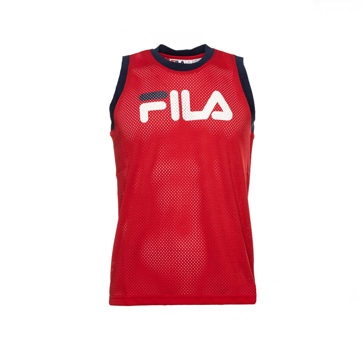 Fila Zeke Mesh Tank Red