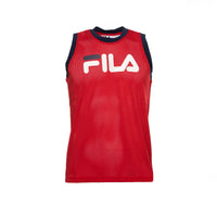 Fila Zeke Mesh Tank Red