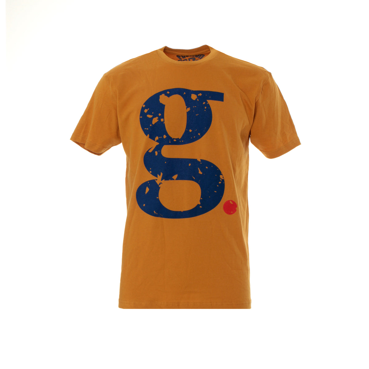 Fashion Geek Red Dot SS Graphic Men's SS Tee Golden Rod
