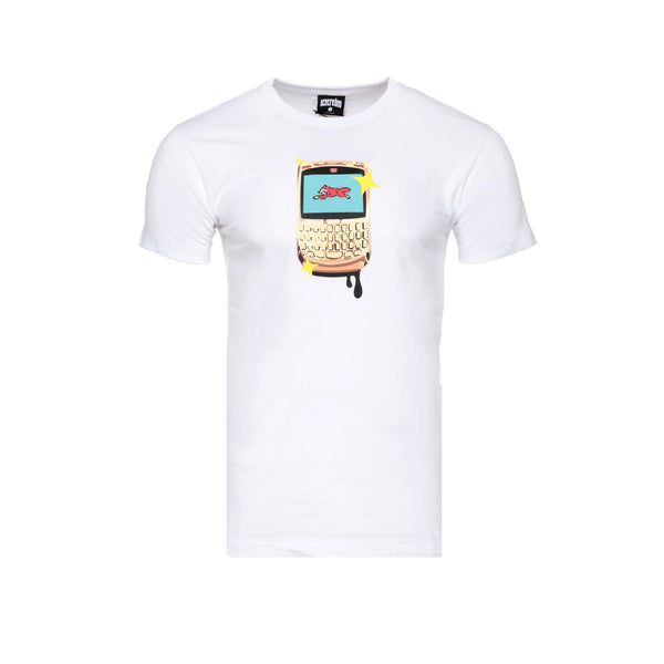 Billionaire Boys Club Ice Cream Gold Blackberry Men's SS Tee White - SIZE Boutique