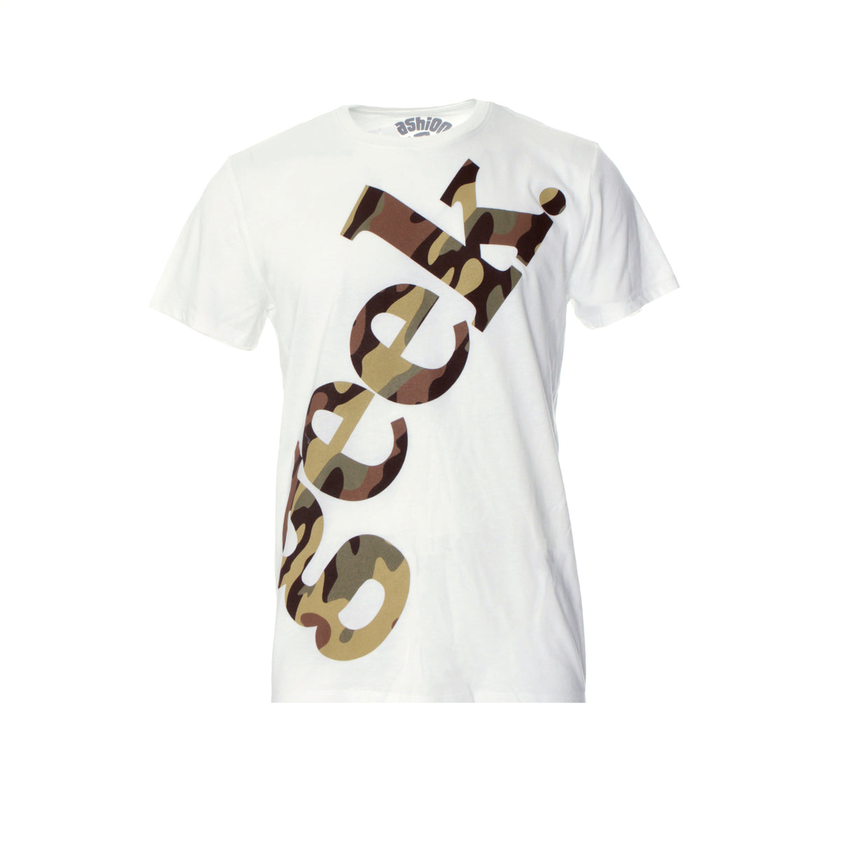 Fashion Geek Slanted Camo Men's SS Graphic Tee