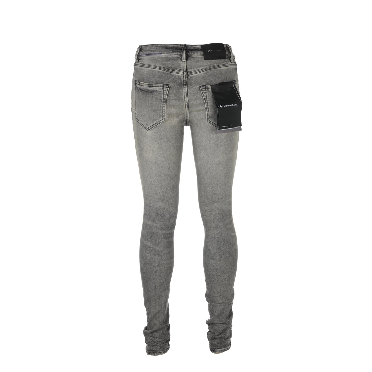 Purple Denim P001 Distressed Dirty Grey Blowout Men's Designer Jeans