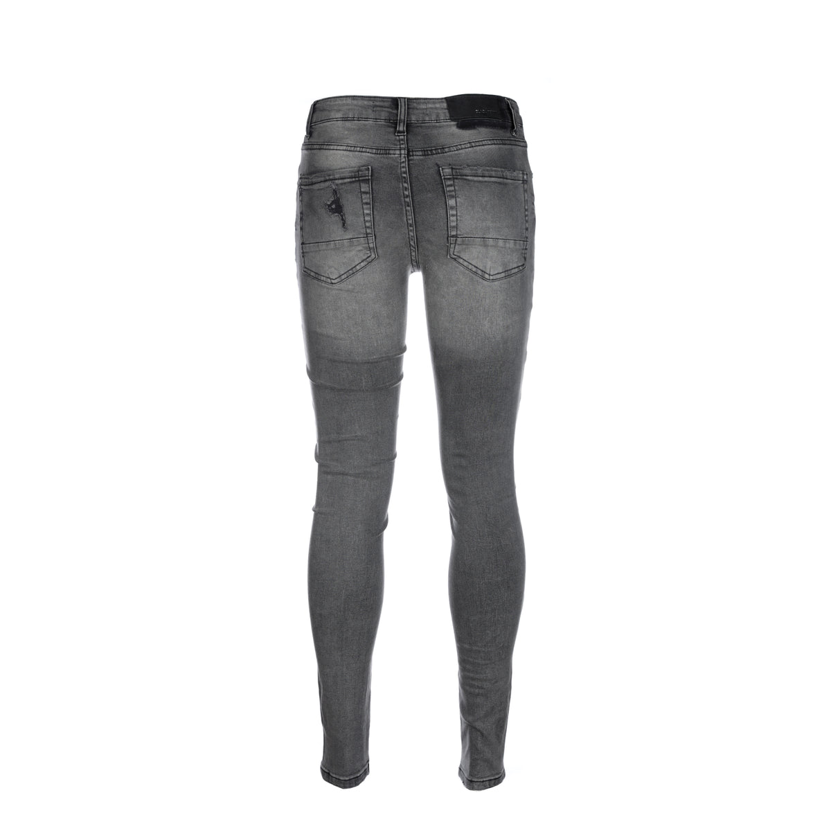 Black Denim Storm Fly Men's Black Skinny Jeans