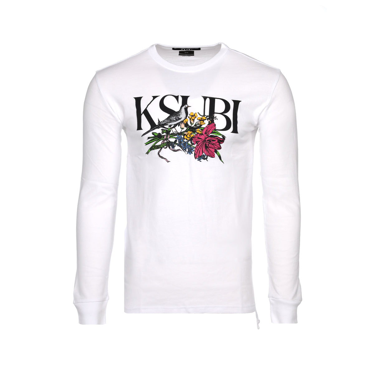 Ksubi Habitat Kash  Men's LS Tee Tru White - SIZE Boutique