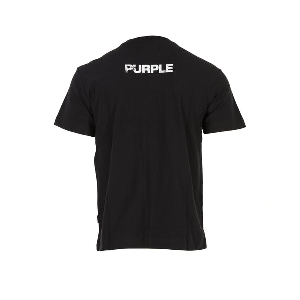 Purple Brand Textured Jersey SS Tee Headache Black Beauty Men's T-Shirt