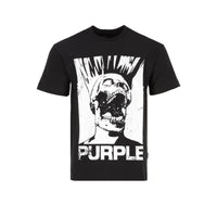 Purple Brand Textured Jersey SS Tee Headache Black Beauty Men's T-Shirt