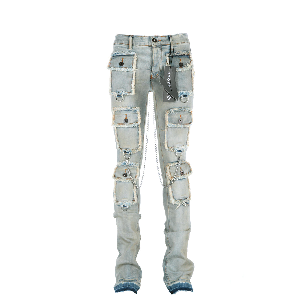 Valabases Hybrid Stacked Men's Jean Blue