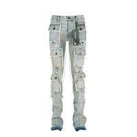 Valabases Hybrid Stacked Men's Jean Blue