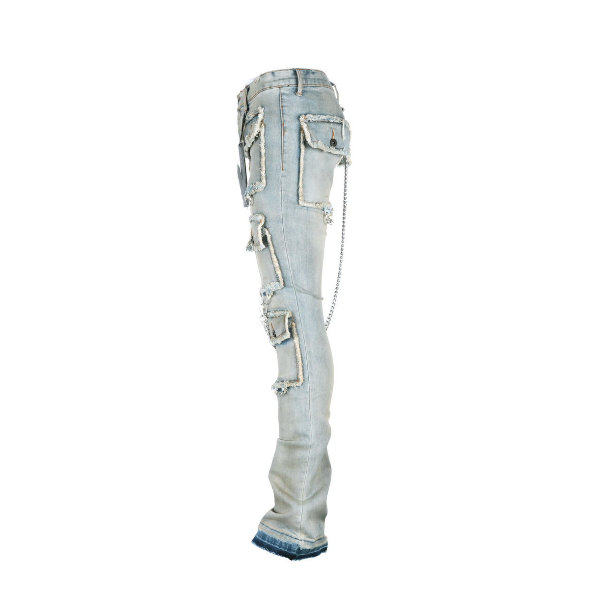 Valabases Hybrid Stacked Men's Jean Blue