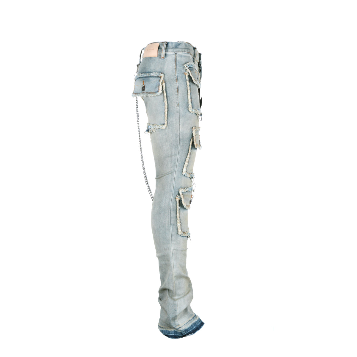 Valabases Hybrid Stacked Men's Jean Blue