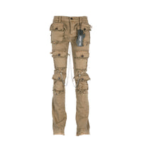 Valabases Hybrid Stacked Men's Jean Brown
