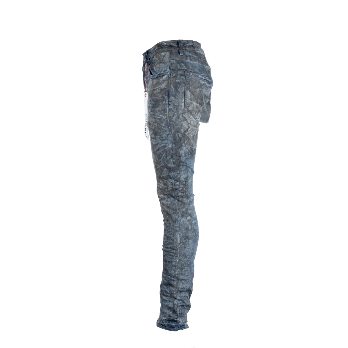 Purple Brand Indigo Mechanic Dirty Men's Designer Jeans