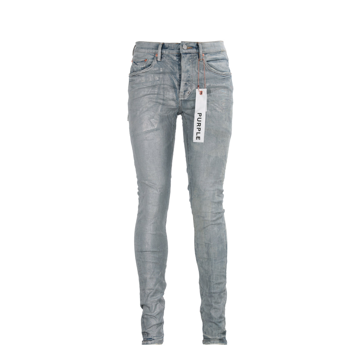 P001 Purple Brand Denim Light Indigo Iridescent Pearl Men's Jean