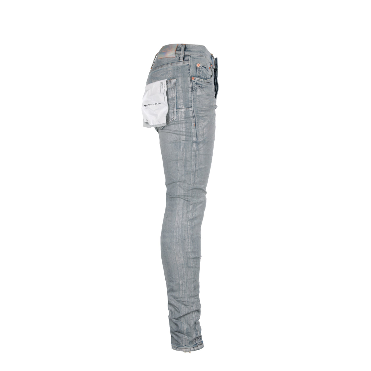 P001 Purple Brand Denim Light Indigo Iridescent Pearl Men's Jean