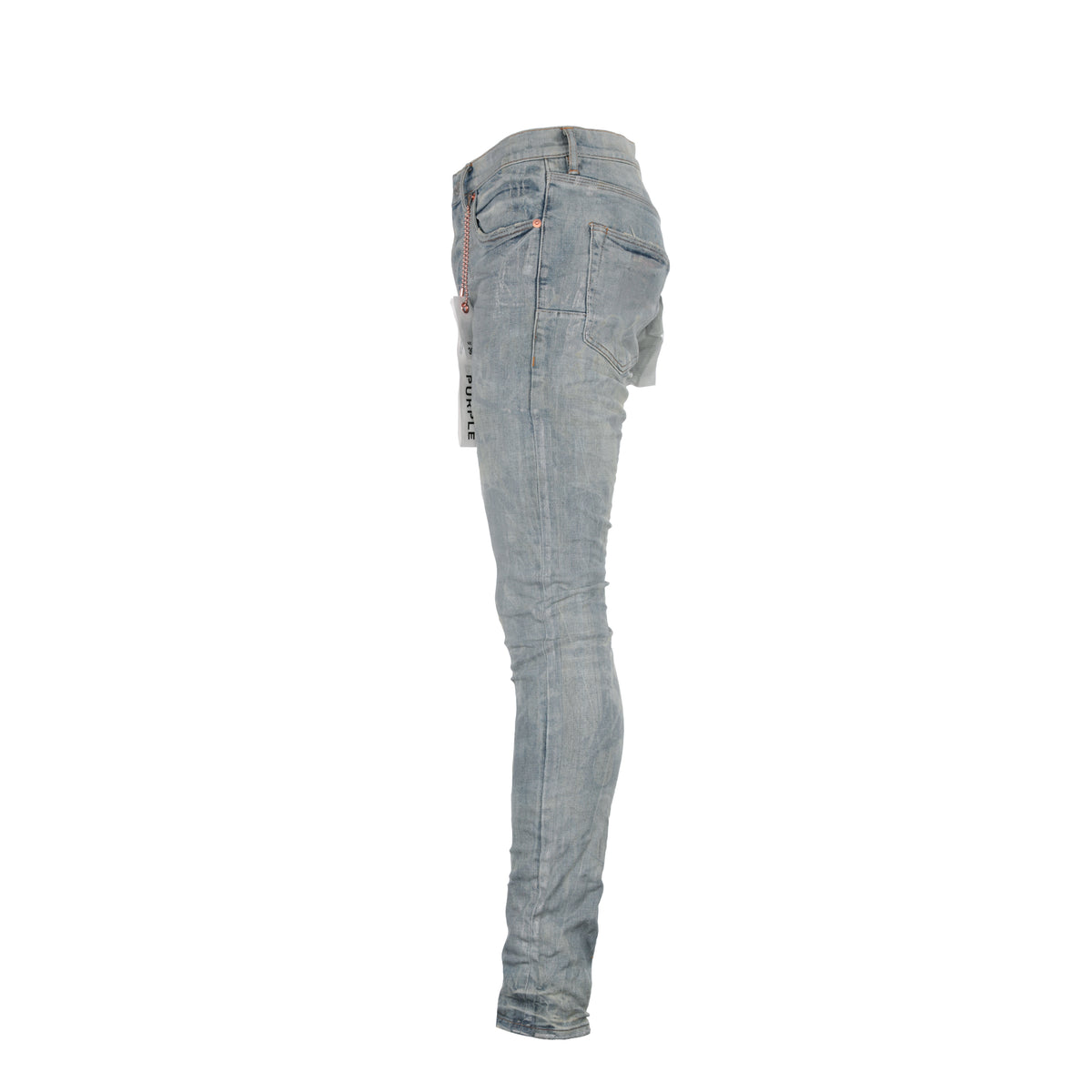 P001 Purple Brand Denim Light Indigo Iridescent Pearl Men's Jean