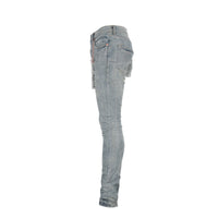 P001 Purple Brand Denim Light Indigo Iridescent Pearl Men's Jean