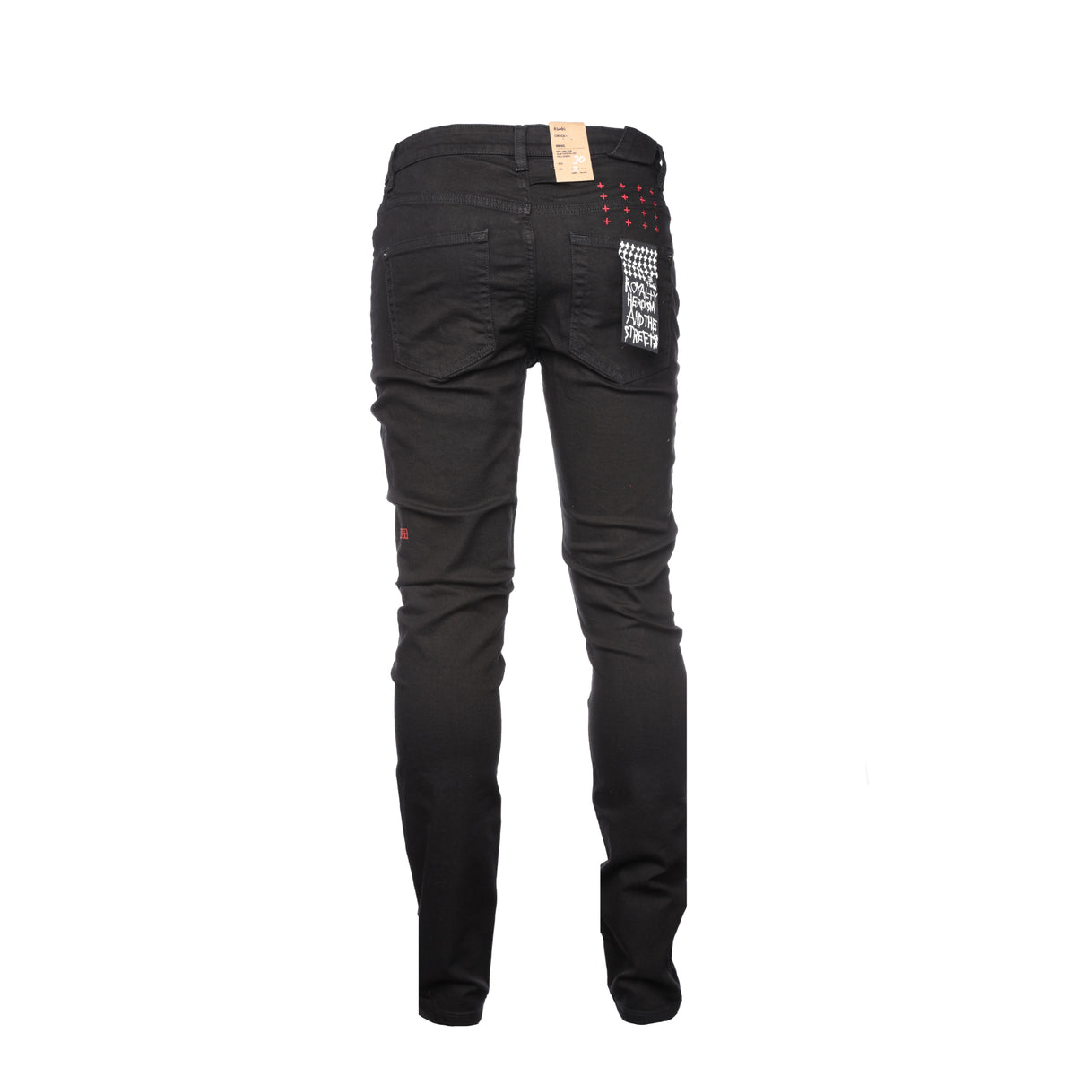 Ksubi Chitch Limited Edition Laid Black Men's Designer Jean
