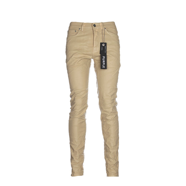 Purple Brand P001 Leathered ECRU Men's Designer Jean