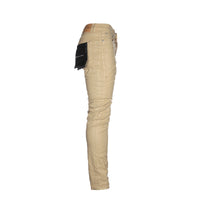 Purple Brand P001 Leathered ECRU Men's Designer Jean