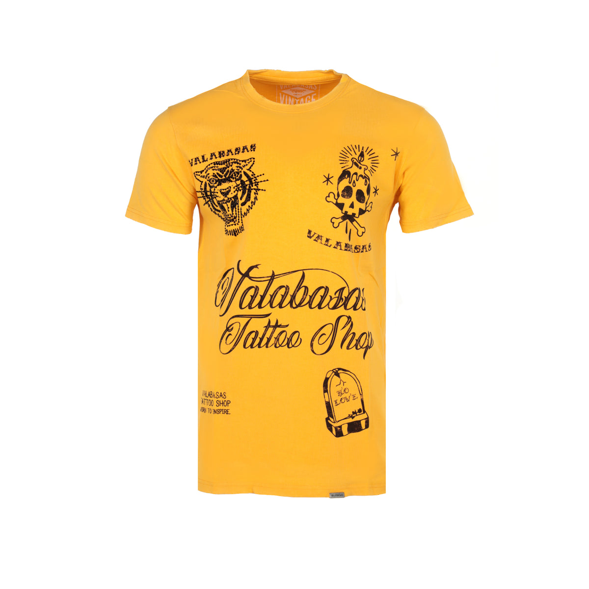 Valabasas Legacy Tat 2 Vintage Men's Graphic SS Tee
