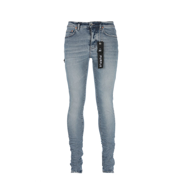 Purple Brand Black Tag P001 Light Faded Indigo Men's Jeans