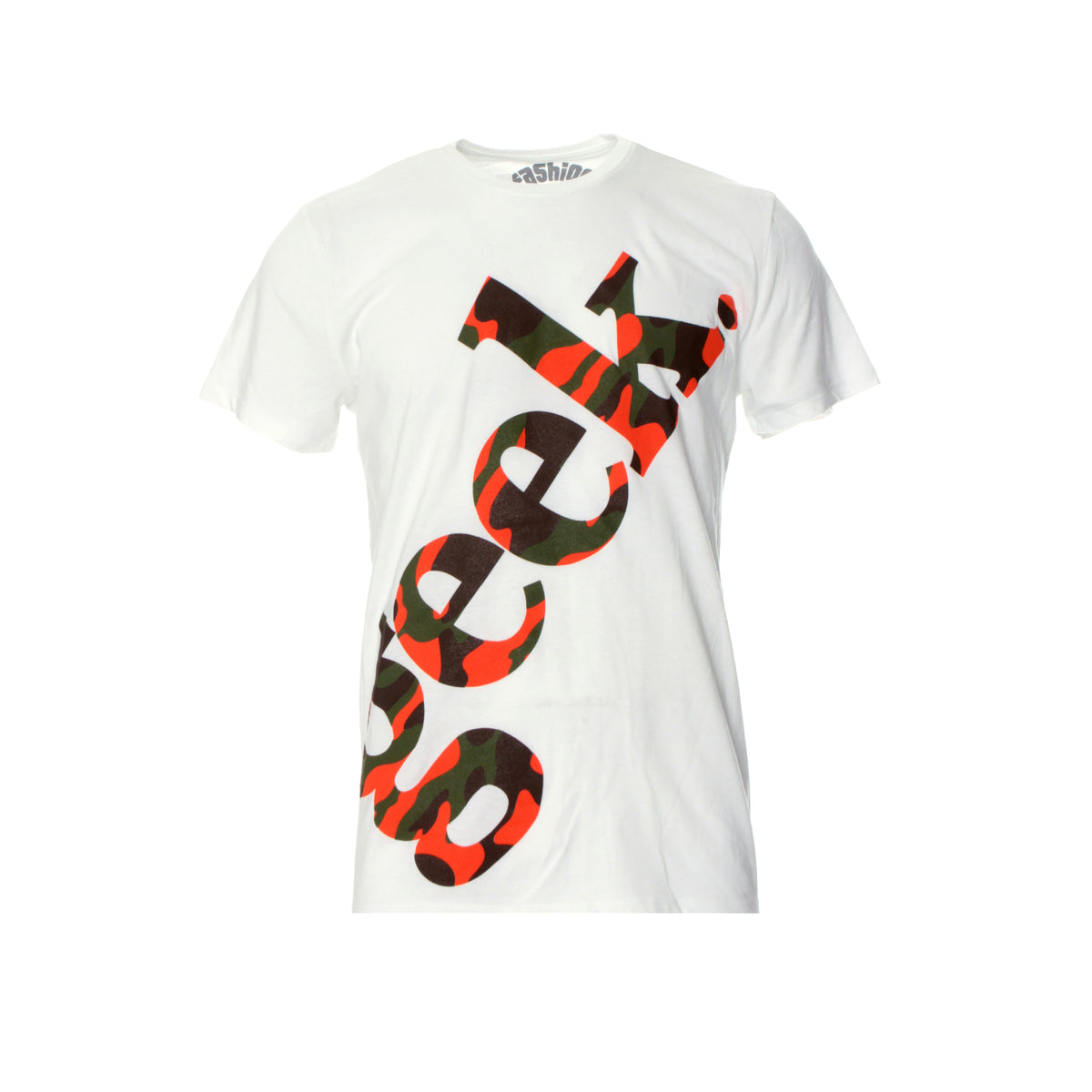 Fashion Geek Slanted Camo Men's SS Graphic Tee