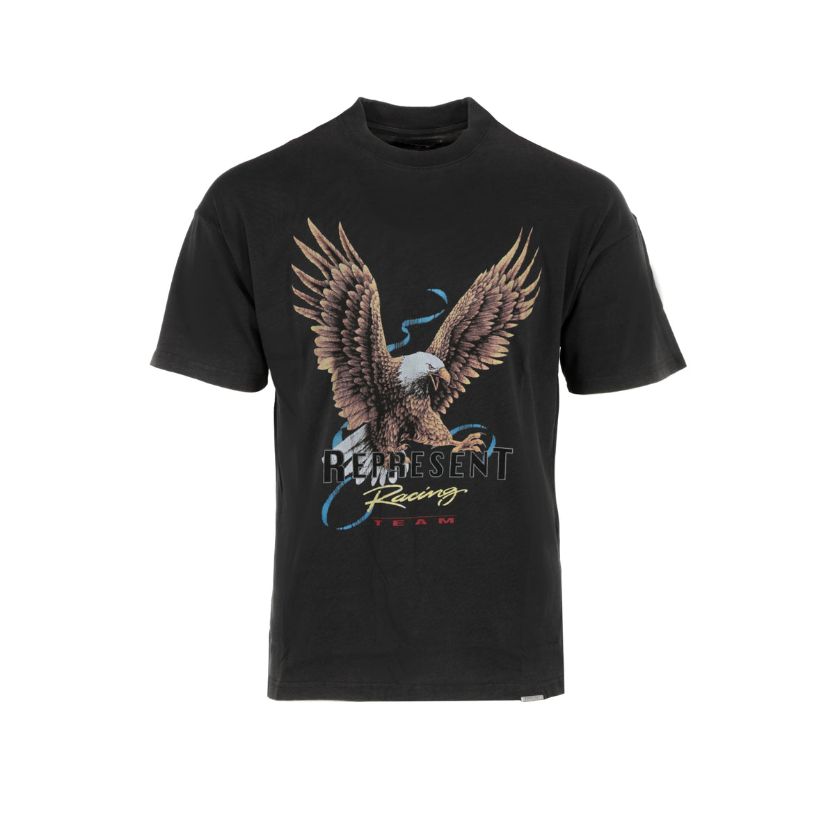 FW22 Represent Clo. Racing Team Eagle Men's Graphic Tee Black