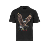 FW22 Represent Clo. Racing Team Eagle Men's Graphic Tee Black