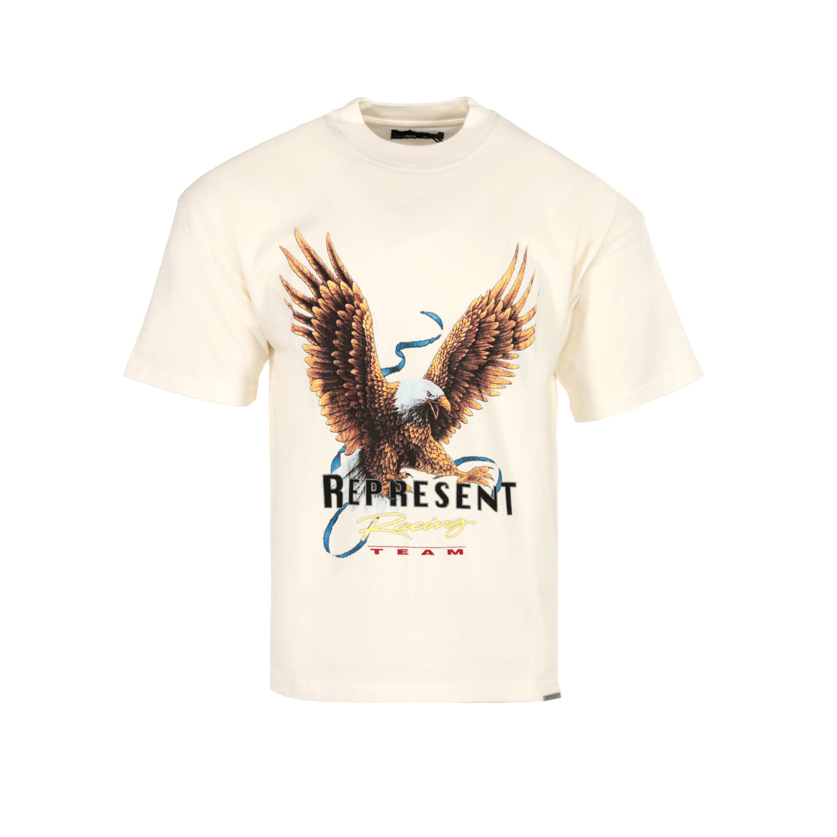 FW22 Represent Clo. Racing Team Eagle Men's Graphic Tee White