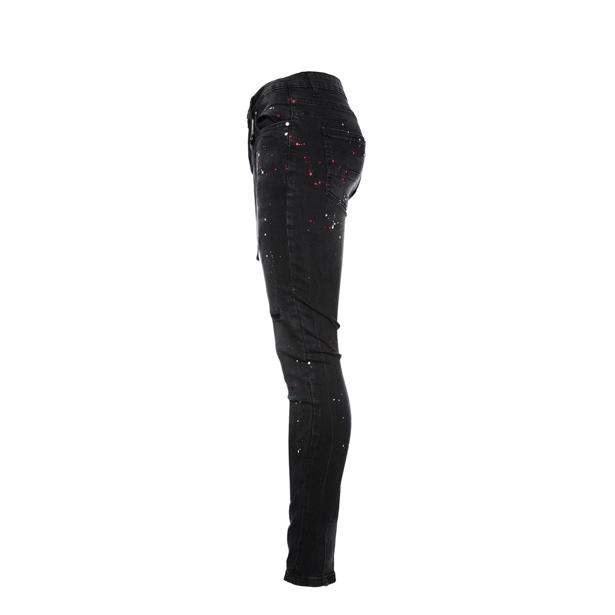 Black Denim Nemesis Men's Skinny Designer Jean