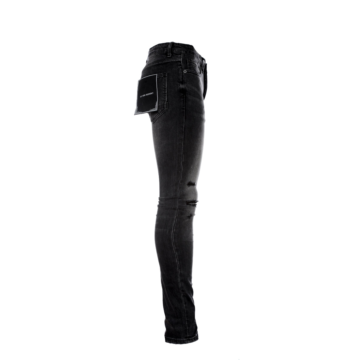 Black Blowout Skinny Jean
