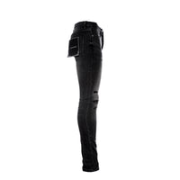 Black Blowout Skinny Jean