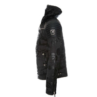 7th Heaven London Men's Arcane Camo Biker Jacket Black