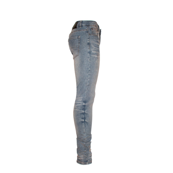 SERENEDE Yellow Stone Men's Skinny Designer Jeans