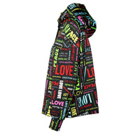 LOVE Moschino All Over Logo Jersey Women's Jacket
