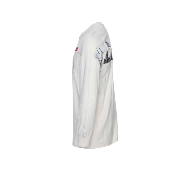 Paper Planes Clothing Home Mens Long Sleeve Tee Sand