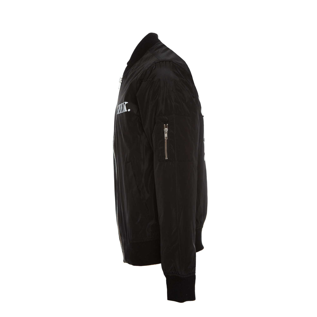 Fashion Geek by Alonzo Jackson Army Style Geek Jacket Black