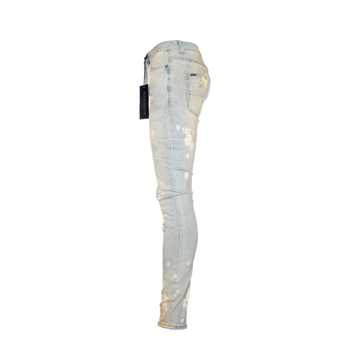 SERENEDE Men's Black Truffle Jean