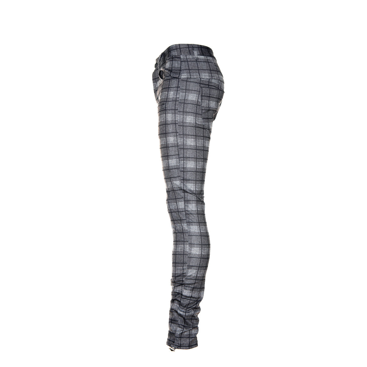 Kollar Button Pant Black Plaid