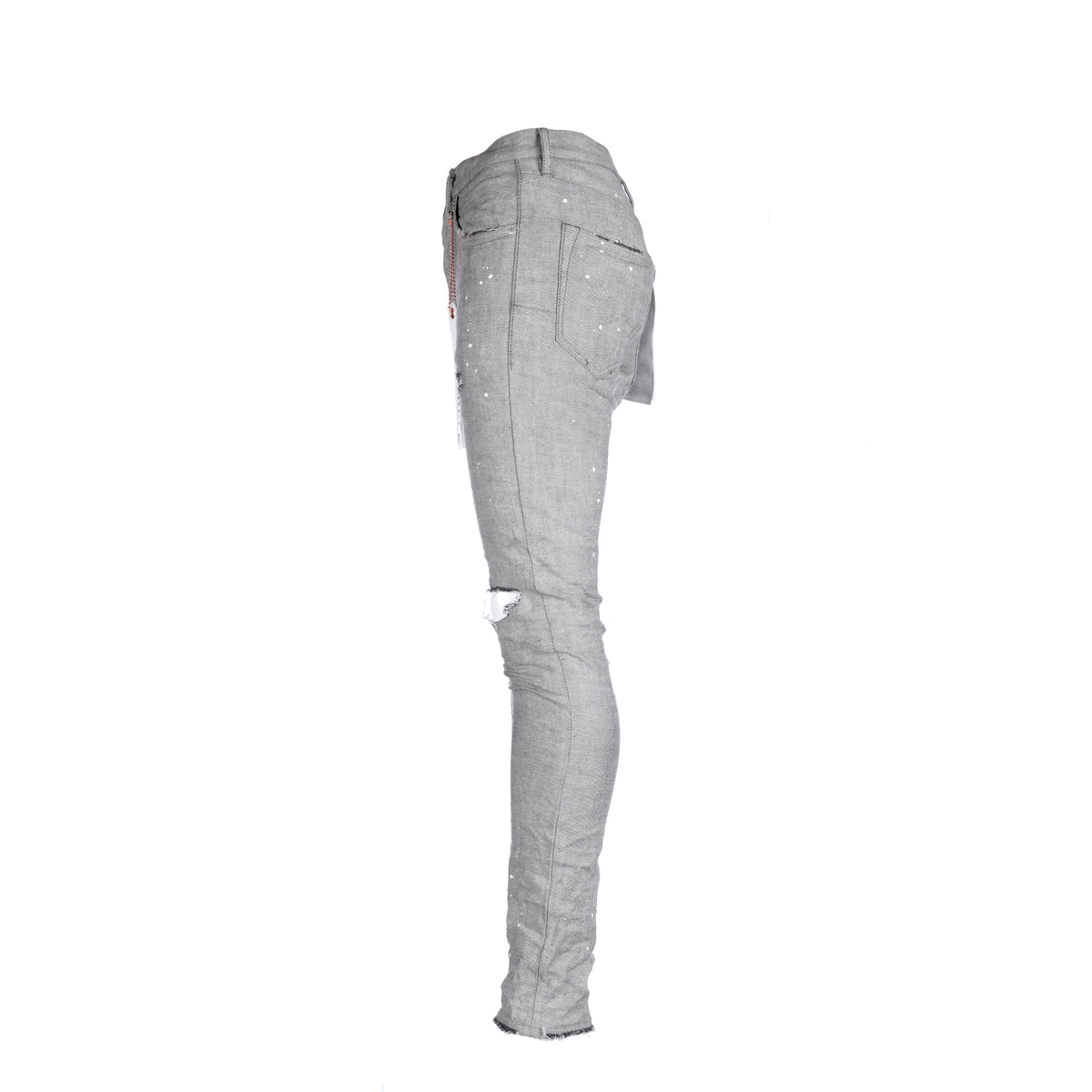 Purple Brand Denim Men's Grey Inside Out Designer Jeans