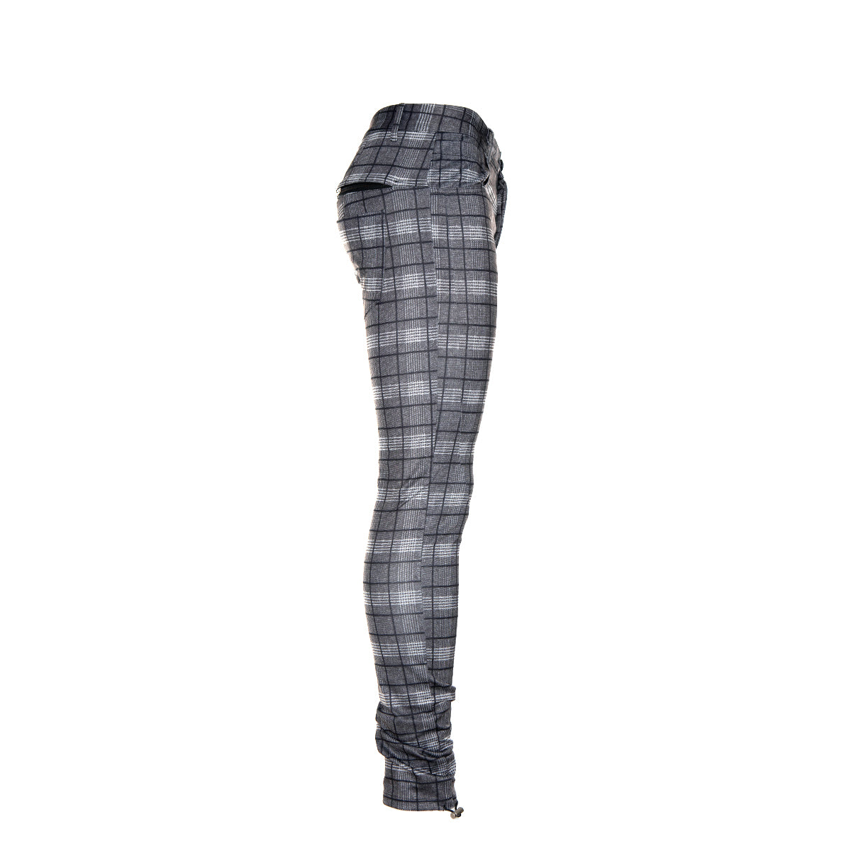 Kollar Button Pant Black Plaid