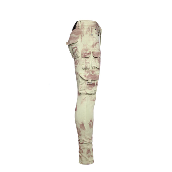 SERENDE 21 Conjunction Men's Skinny Cargo Jean